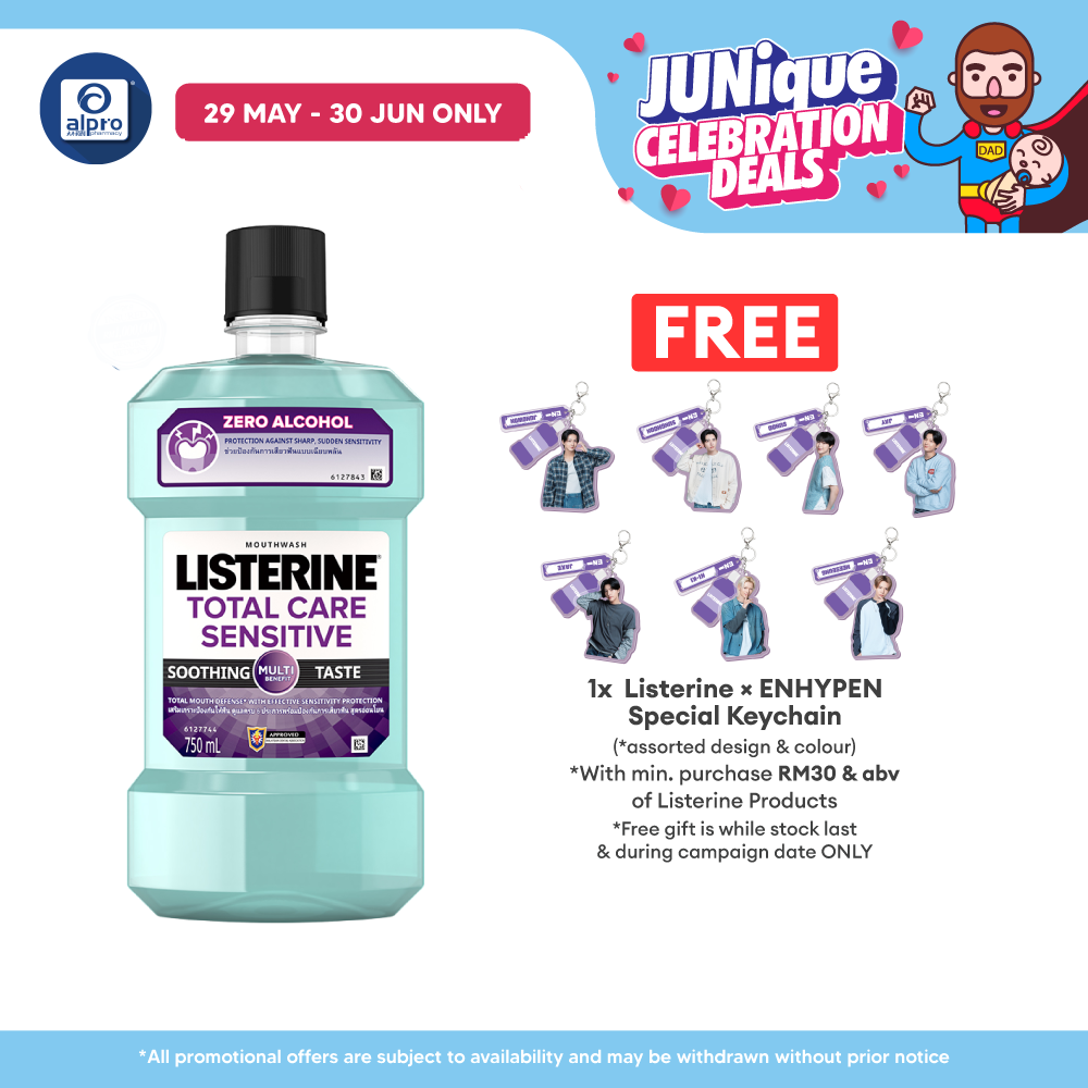 Listerine Total Care Sensitive 750ml Listerine