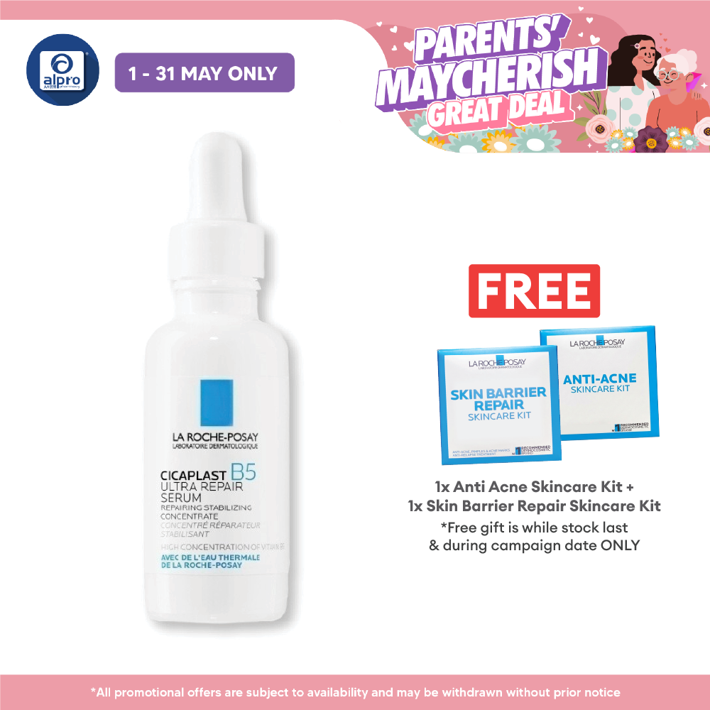 La Roche-Posay Cicaplus Ultra Repair Serum 30ml | High Concentration of Vitamin B5 La Roche Posay