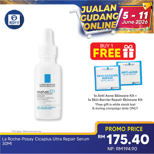 La Roche-Posay Cicaplus Ultra Repair Serum 30ml | High Concentration of Vitamin B5 La Roche Posay