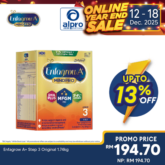 Enfagrow A+ Step 3 Original 1.74kg Enfagrow