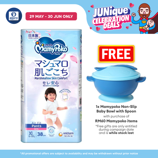 Mamy Poko Air Fit Girl (XL) 38s | Deep Absorbent MamyPoko