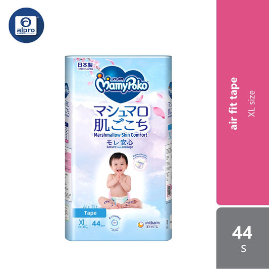 Mamy Poko Open Air Fit XL 44s | Anti-Leakage MamyPoko