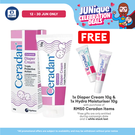 Ceradan Diaper Cream 50G | For Diaper Rash Ceradan