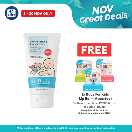 Buds Soothing Organics Super Soothing Rescue Lotion 150ml Alpro Pharmacy