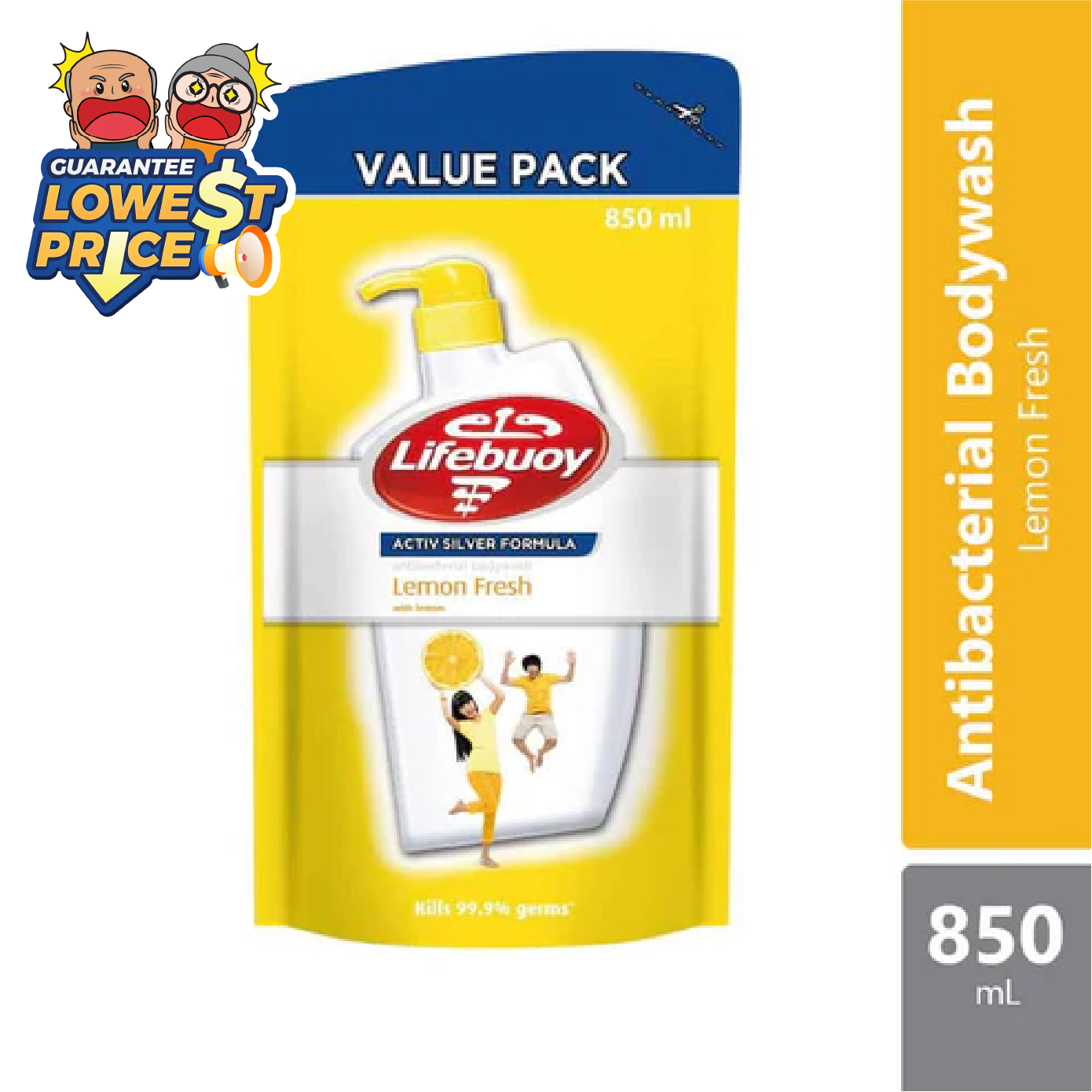 Lifebuoy Body Shower Lemon Fresh Refill 850ml Alpro Pharmacy