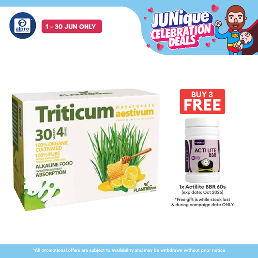 Triticum Aestivum Lemon with Honey 4G 30S | Antioxidant Food Plant & Tree