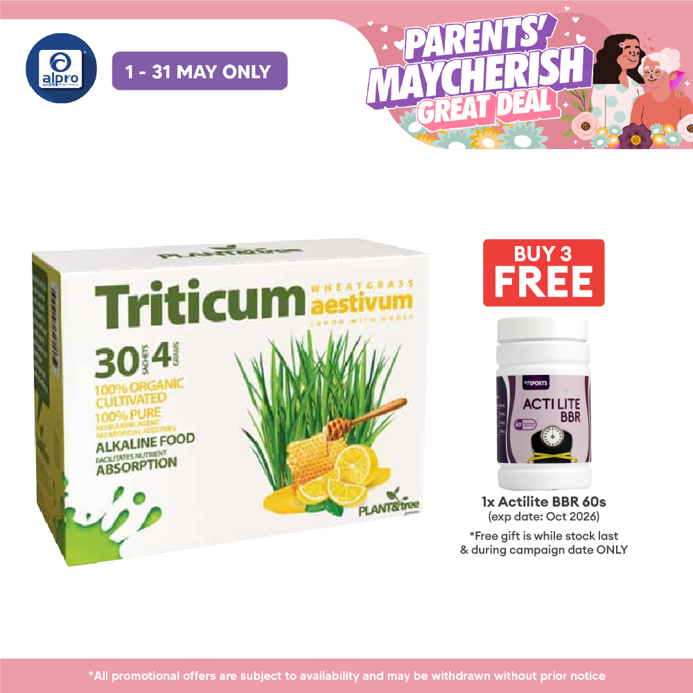 Triticum Aestivum Lemon with Honey 4G 30S | Antioxidant Food Plant & Tree