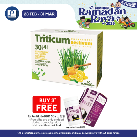 Triticum Aestivum Lemon with Honey 4G 30S | Antioxidant Food Plant & Tree