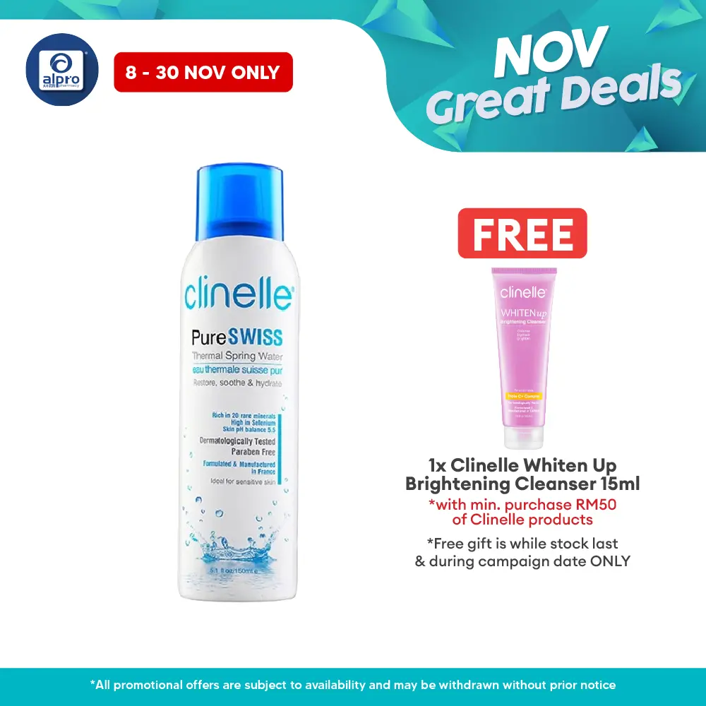 Clinelle Thermal Spring Water 150ml Alpro Pharmacy