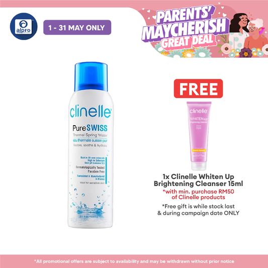 Clinelle Thermal Spring Water 150ml Clinelle