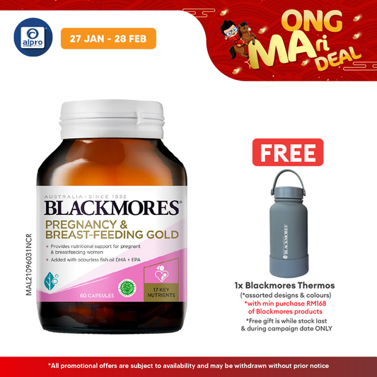 Blackmores Pregnancy And Breast-Feeding Gold 60s Blackmores