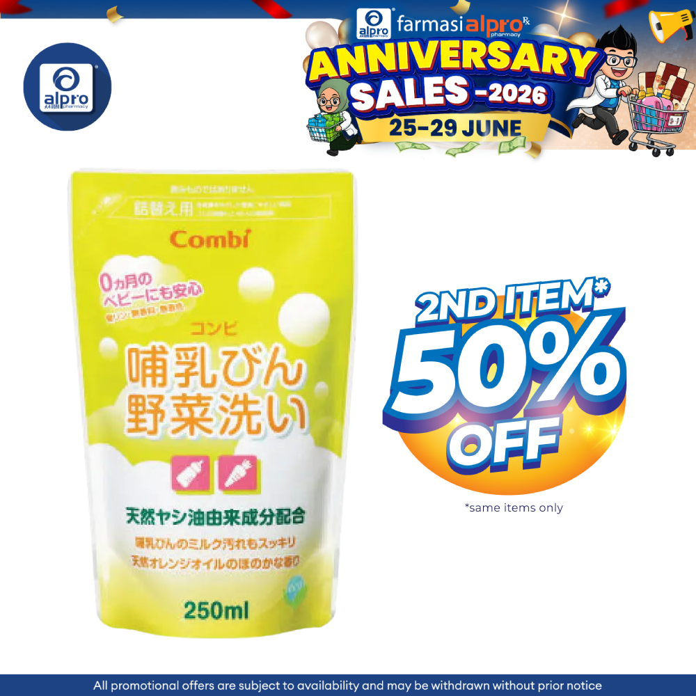 Combi Detergent For Vegetable And Feeding Bottle Refill 250ml Combi