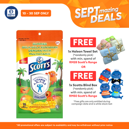 Scotts Multivit Gummies Mango 15s Alpro Pharmacy