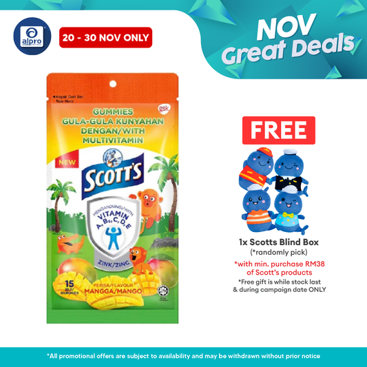 Scotts Multivit Gummies Mango 15s Alpro Pharmacy