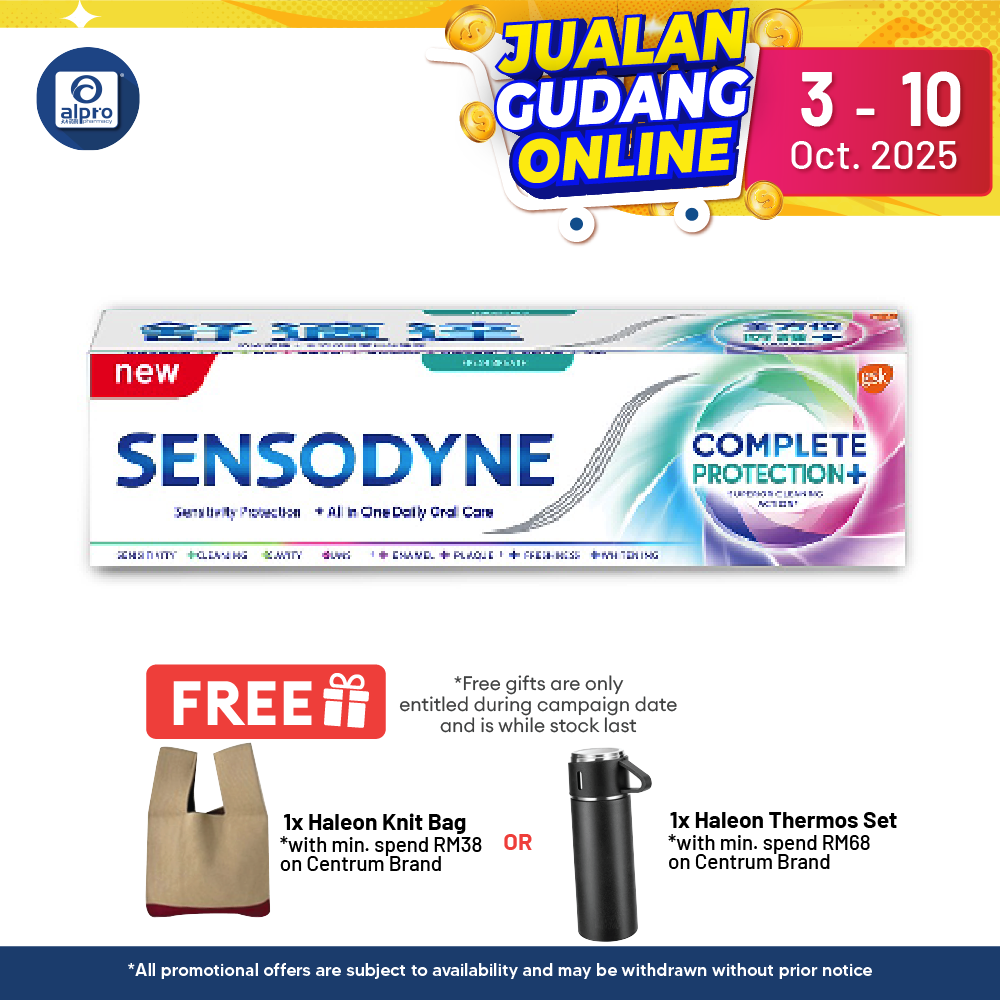 Sensodyne Complete Protection Fresh Breath 100g Alpro Pharmacy