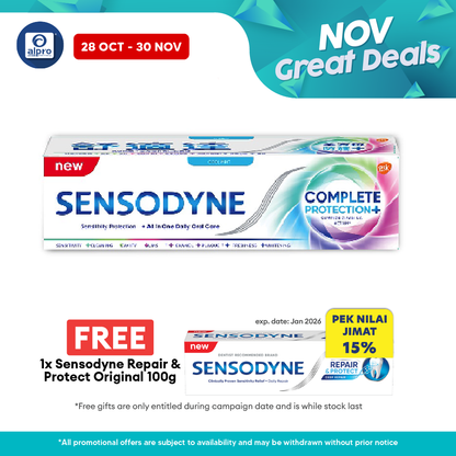 Sensodyne Complete Protection + Cool Mint 100g Alpro Pharmacy