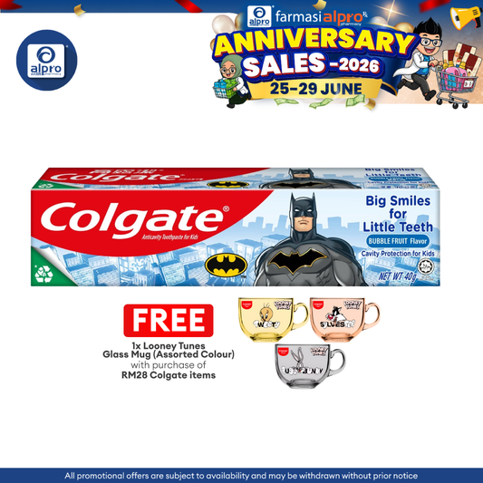 Colgate Kids Batman 40g | Bubble Fruit Flavor Colgate