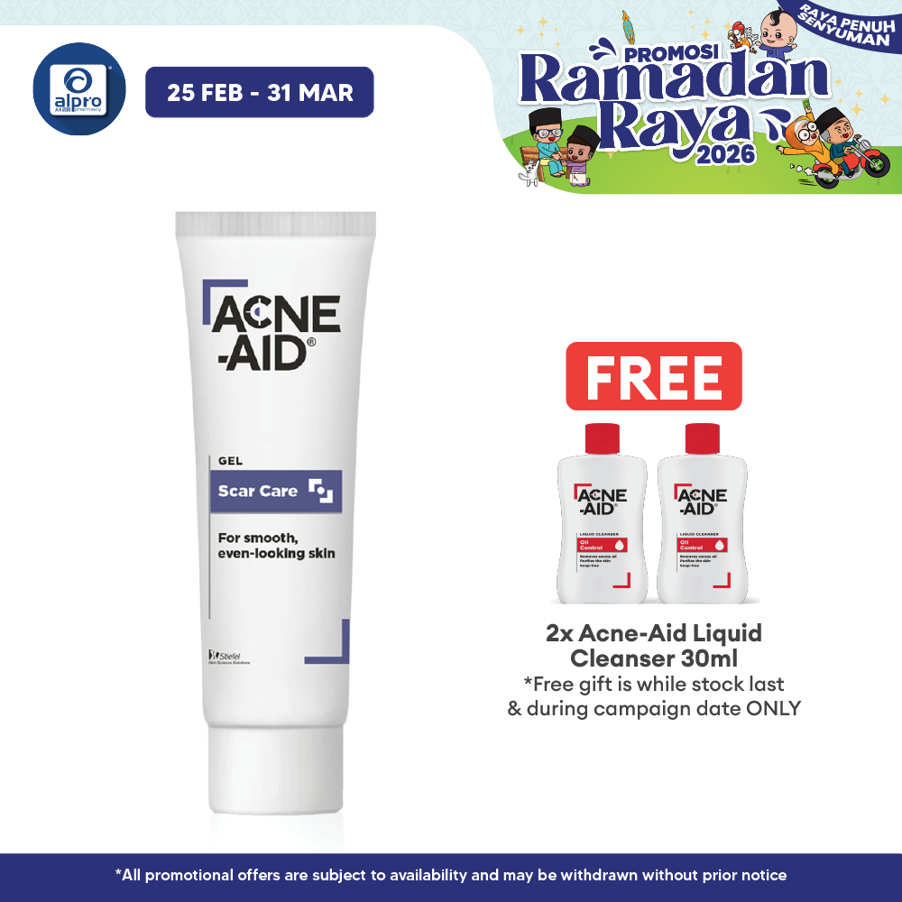 Acne-Aid Scar Gel 10g | Reduce Dark Spots & Smoothen Skin Acne-Aid