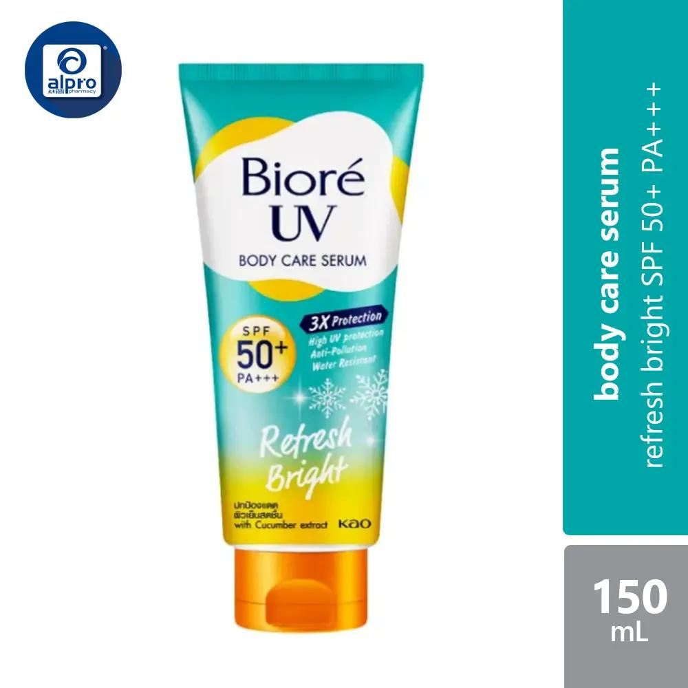 Biore Uv Anti-Pollution Body Care Serum Refresh Bright Spf50+ 150ml Alpro Pharmacy