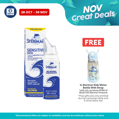 Sterimar Sensitive Nose 100ml | Nasal Spray Sterimar