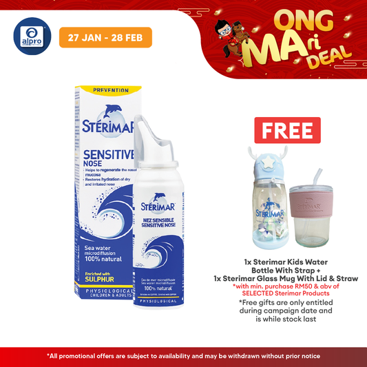 Sterimar Sensitive Nose 100ml | Nasal Spray Sterimar