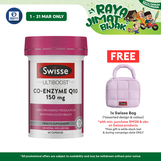 Swisse Ultiboost CoQ10 150mg 60s Swisse