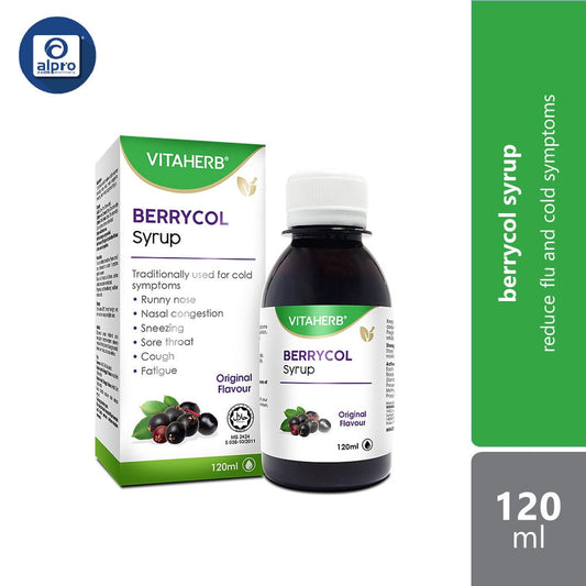 Winwa Vitaherb Berrycol Syrup | 120ml Vitaherb