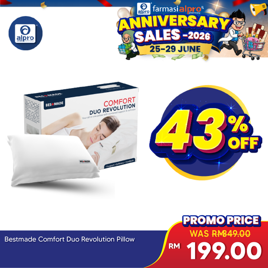 Bestmade Comfort Duo Revolution Pillow | Helps Neck Discomfort Bestmade