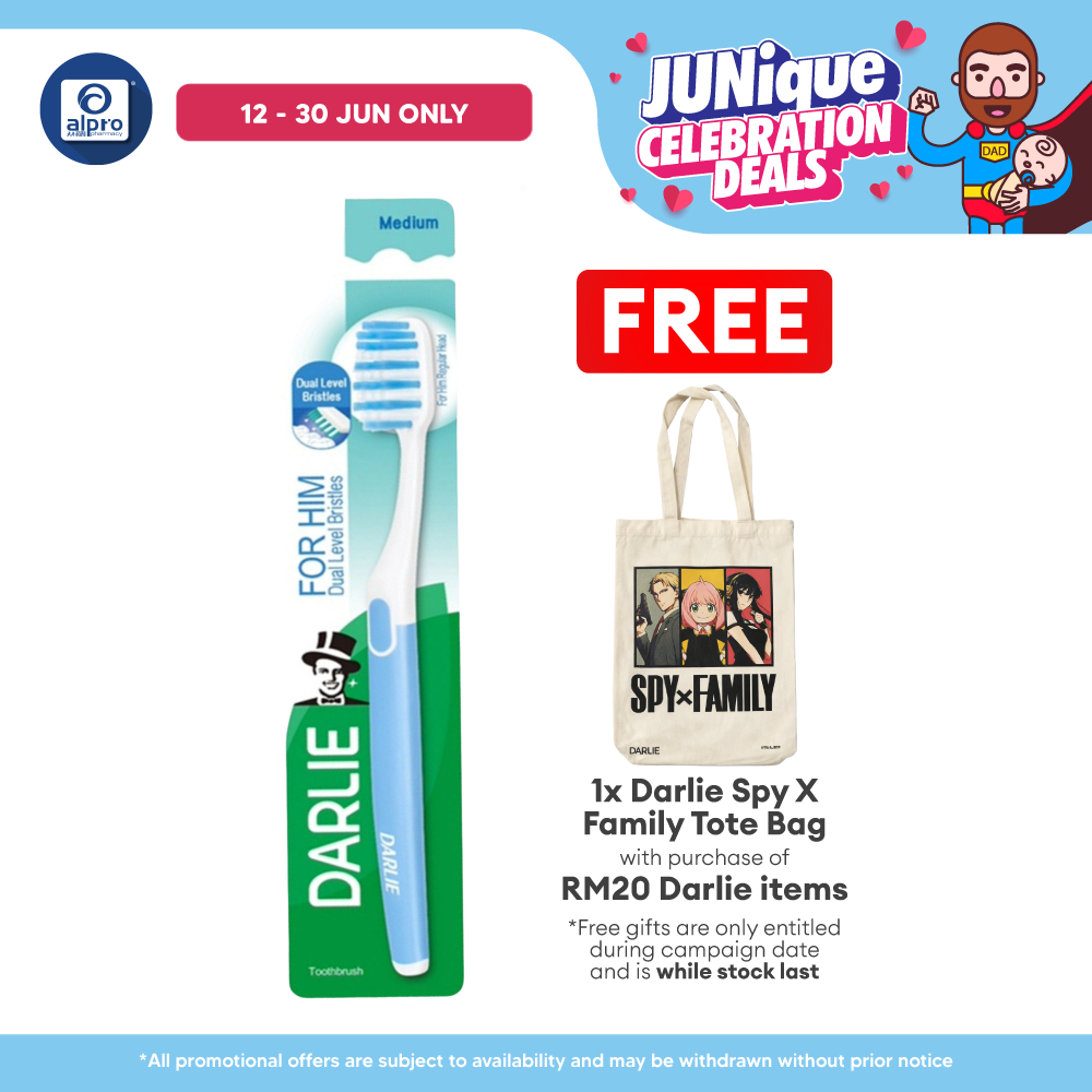 Darlie Toothbrush For Him 1s | Medium Darlie