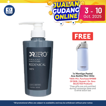 Sugi Dr Zero Redenical Hair & Scalp Conditioner Men 400ml | Reduce Hair Excess Sebum Secretion Alpro Pharmacy