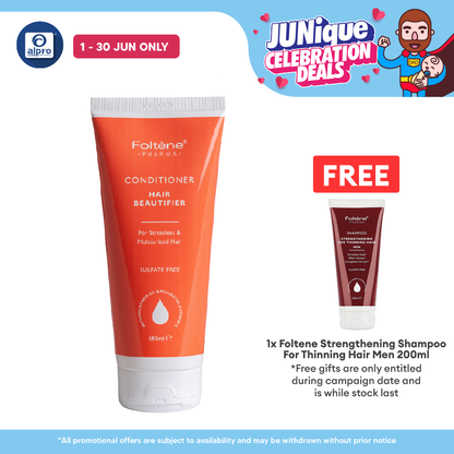Foltene Pharma Hair Beautifier Conditioner 180mL | Results in Soft and Easy to Comb Hair Foltene Pharma