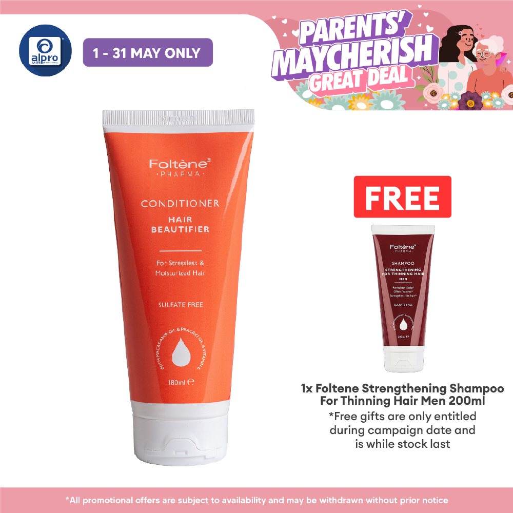 Foltene Pharma Hair Beautifier Conditioner 180mL | Results in Soft and Easy to Comb Hair Alpro Pharmacy
