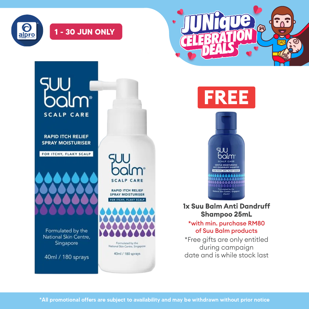 Suu Balm Scalp Spray 40ml | Soothing Suu Balm