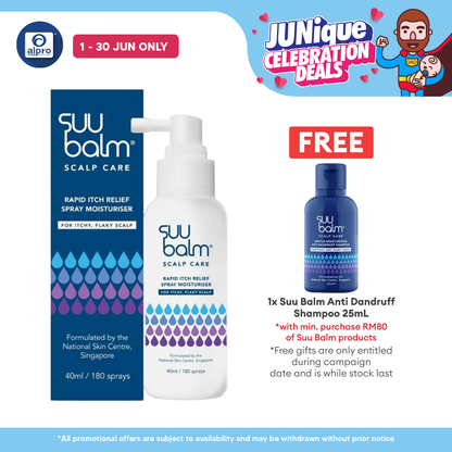 Suu Balm Scalp Spray 40ml | Soothing Suu Balm