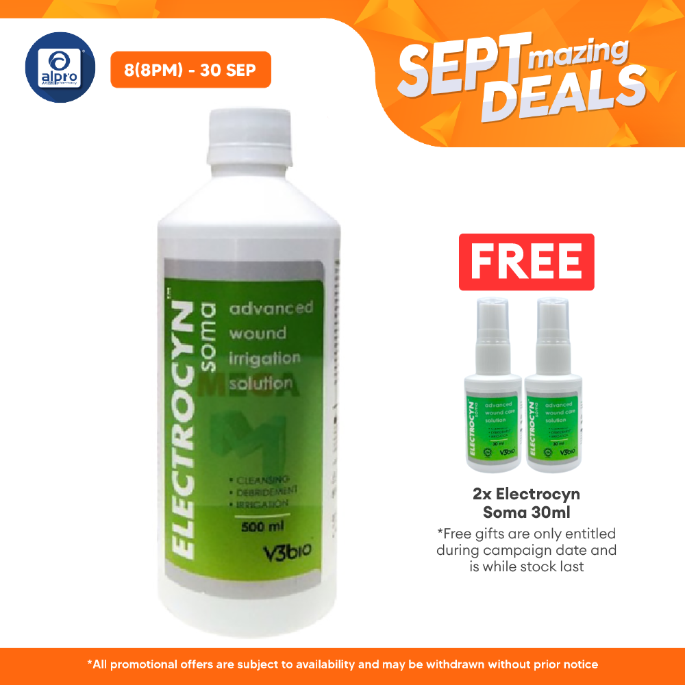 Electrocyn Soma Cap Closure 500ml | Wound Cleanser Electrocyn Soma