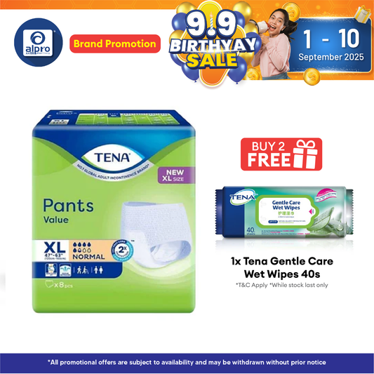 Tena Pants Value XL 8s | High Absorbent Tena