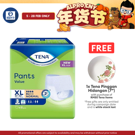 Tena Pants Value XL 8s | High Absorbent Tena