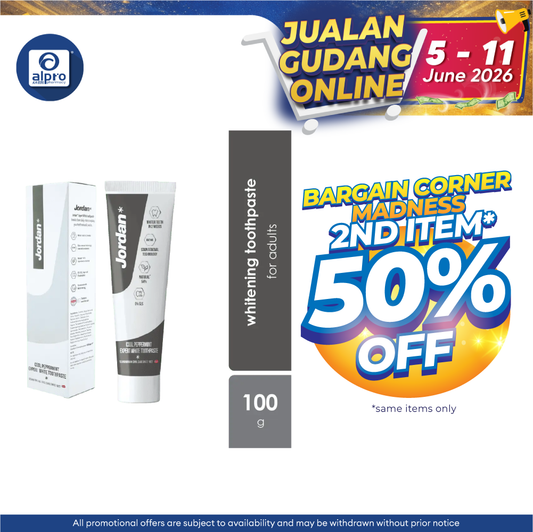 Jordan Toothpaste EXP Whitening 100g | For Adult Use Jordan