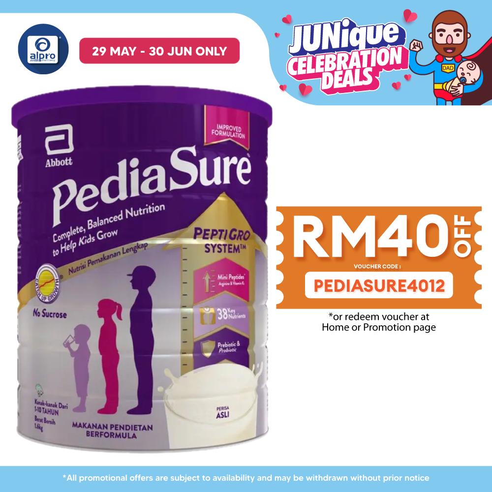 Abbott Pediasure Peptigro Complete Plain 1.6kg Pediasure