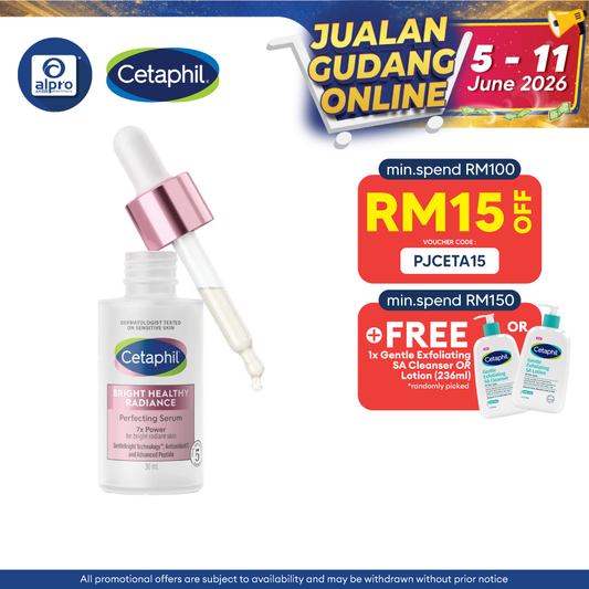 Cetaphil Bright Healthy Radiance Perfecting Serum 30ml | Dark Spot Serum Cetaphil