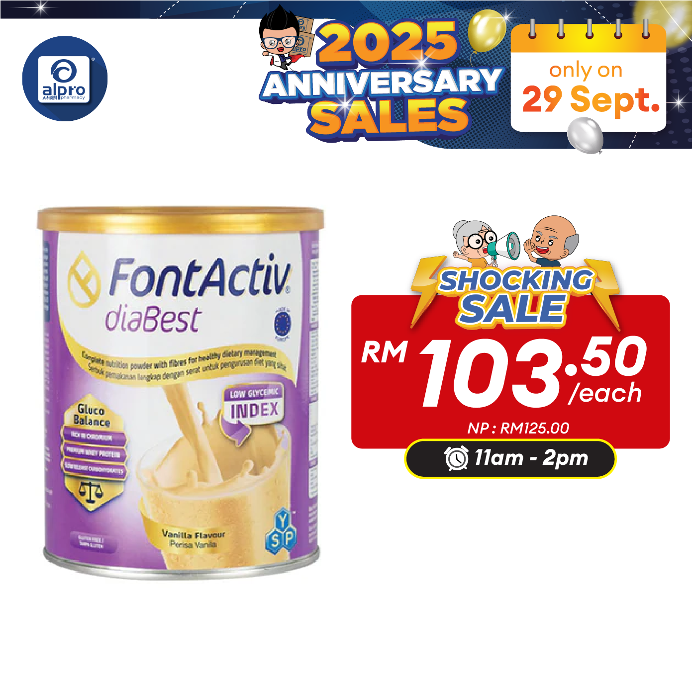 Fontactiv Diabest 800g | Diabetic Formula Fontactiv