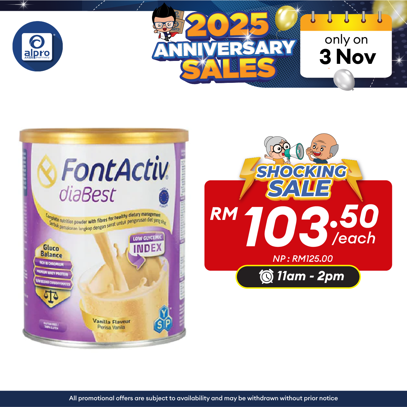 Fontactiv Diabest 800g | Diabetic Formula Fontactiv