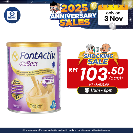 Fontactiv Diabest 800g | Diabetic Formula Fontactiv