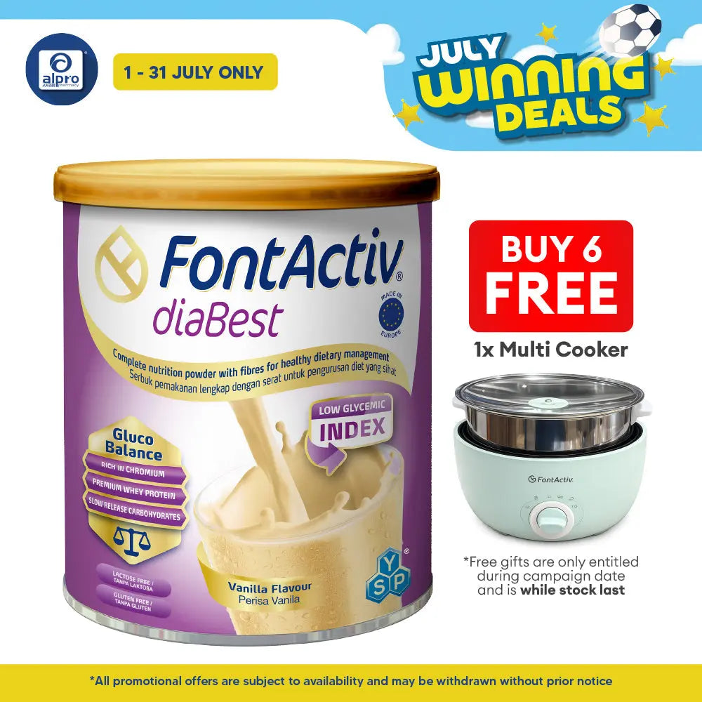 Fontactiv Diabest 800g | Diabetic Formula Fontactiv