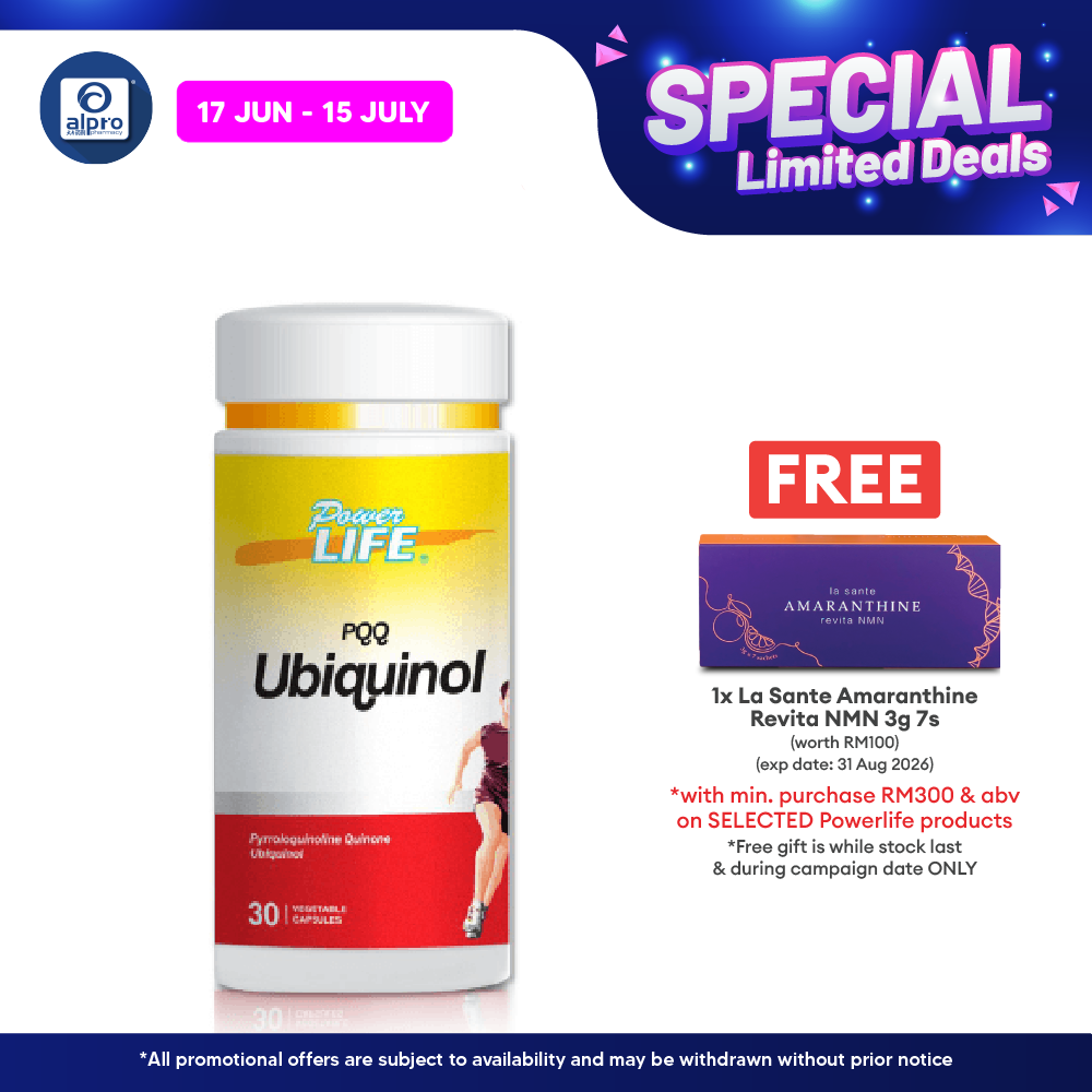 Powerlife PQQ Ubiquinol 30s Powerlife
