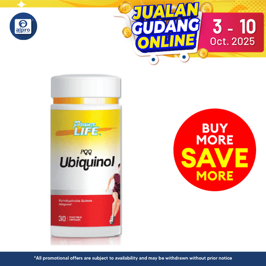 Powerlife PQQ Ubiquinol 30s Powerlife