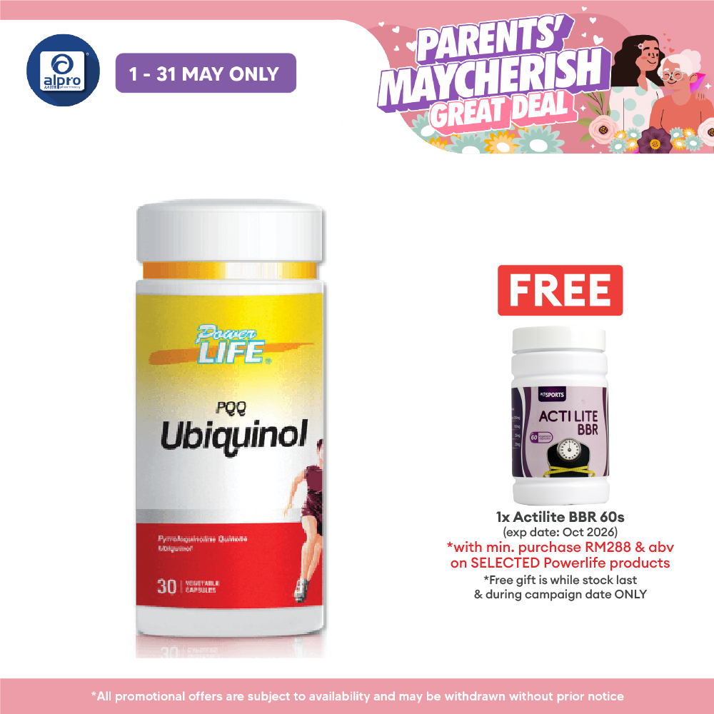 Powerlife PQQ Ubiquinol 30s Powerlife