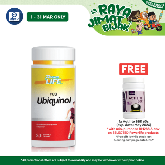 Powerlife PQQ Ubiquinol 30s Powerlife