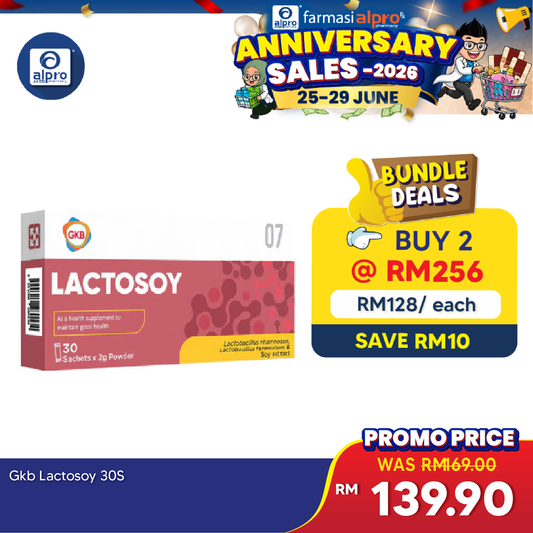 GKB Lactosoy Powder 30s GKB