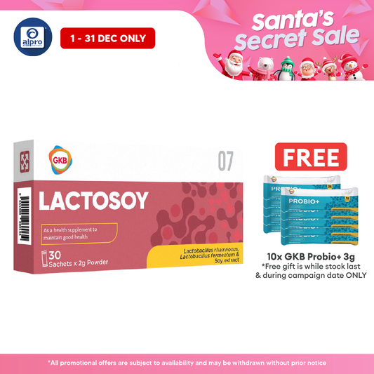 GKB Lactosoy 2g x 30s | Improve Menopause Symptoms GKB